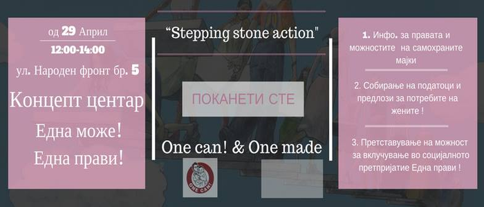 Акција – “Отскочна даска”                Stepping stone action